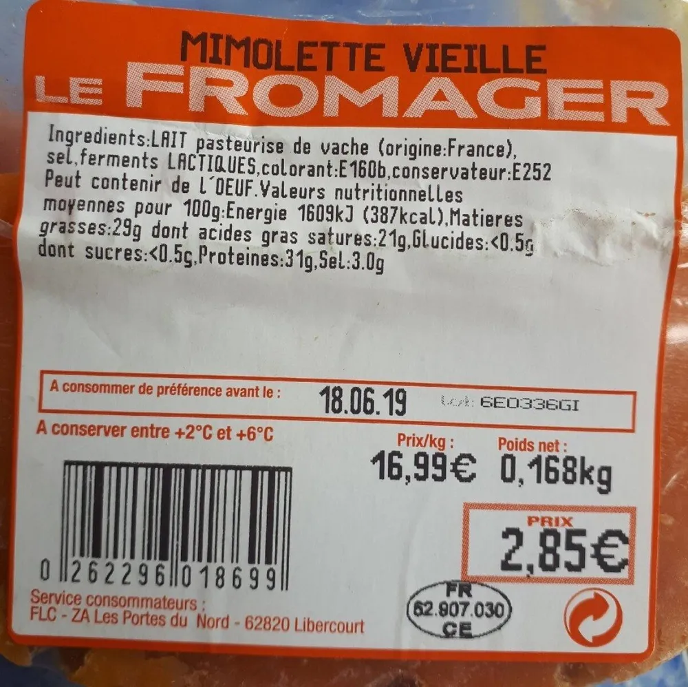 Mimolette vieille