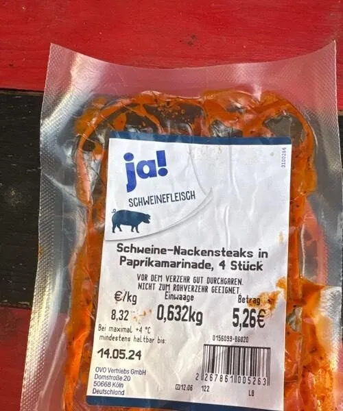 Schweine Nacken Steak