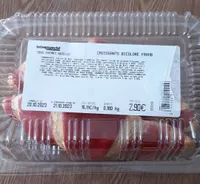 Croissant bicolore franboise