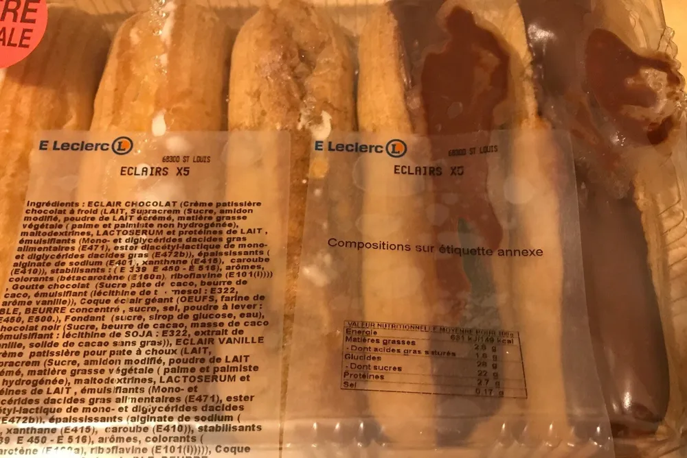 Éclairs Leclerc