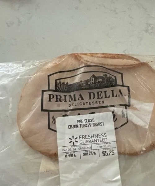 Pre-sliced Cajun Turkey Breast