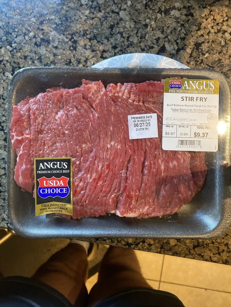 USDA stir Fry Steak