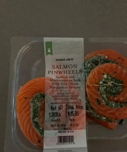 Salmon Pinwheels