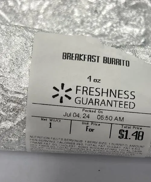 Breakfast burrito