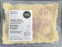 Honey Dijon Boneless Skinless Chicken Breasts With Rib Meat