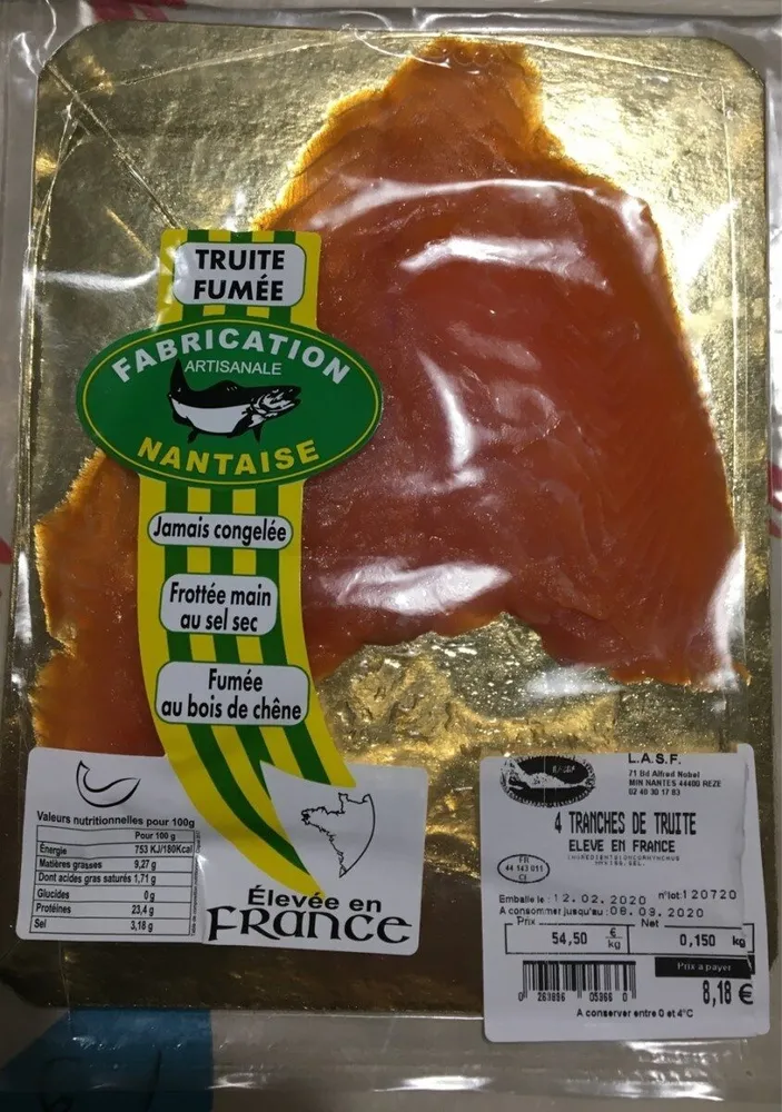 Truite fumée