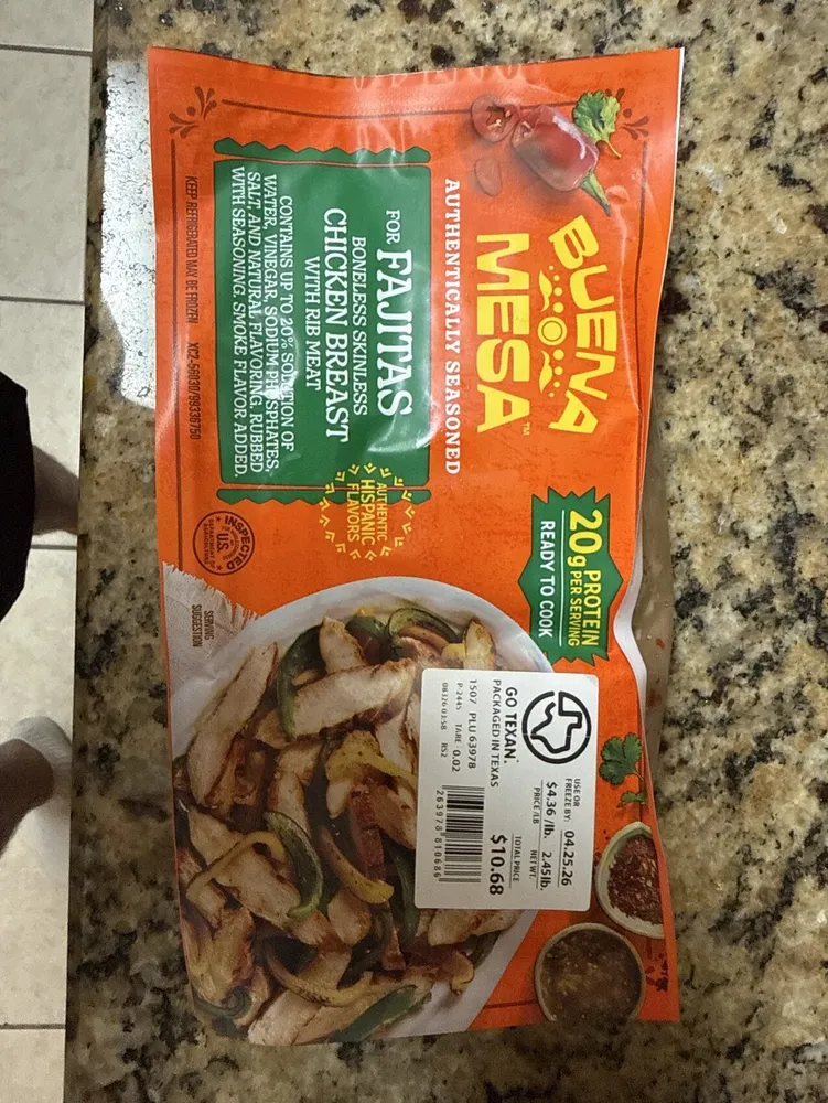 Fajitas Chicken Breast