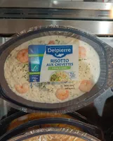 Risotto aux crevettes, Crème & Basilic