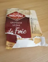 Saucisse sèche de foie