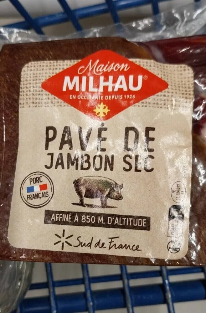 Pavé de jambon sec