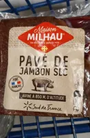 Pavé de jambon sec