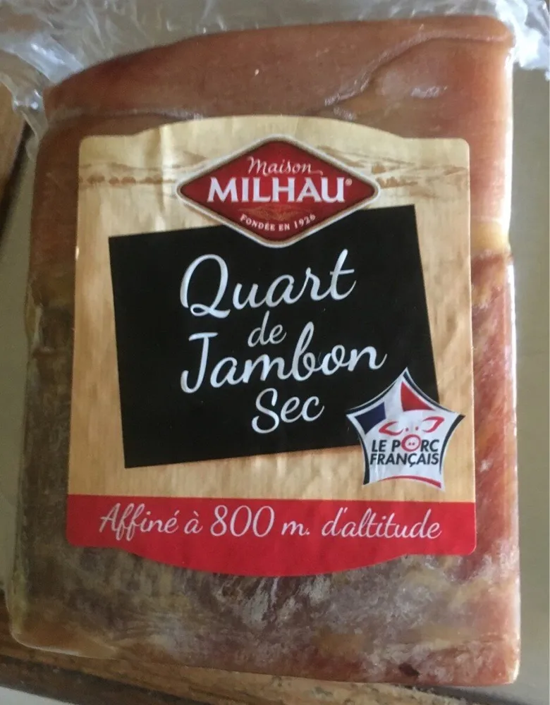 Quart de jambon sec
