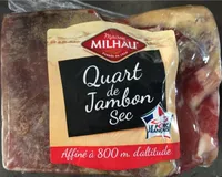 Quart de jambon sec
