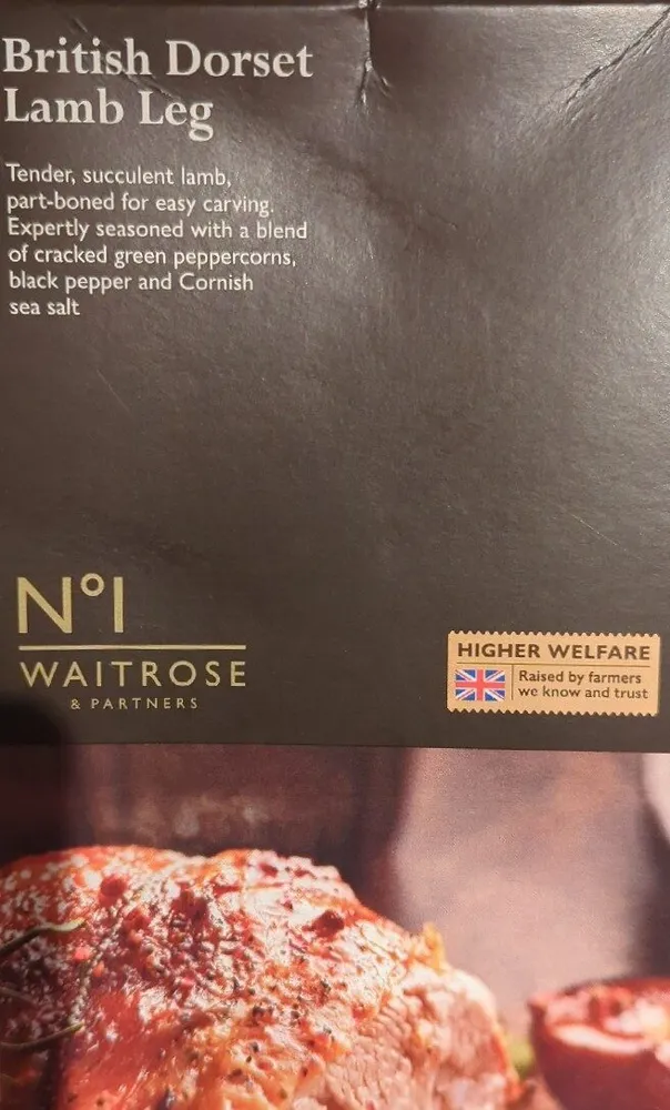 British Dorset Lamb Leg