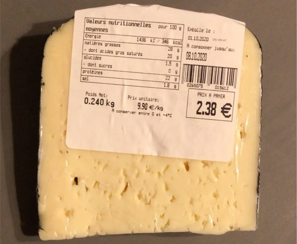 Tomme noire pyrenees