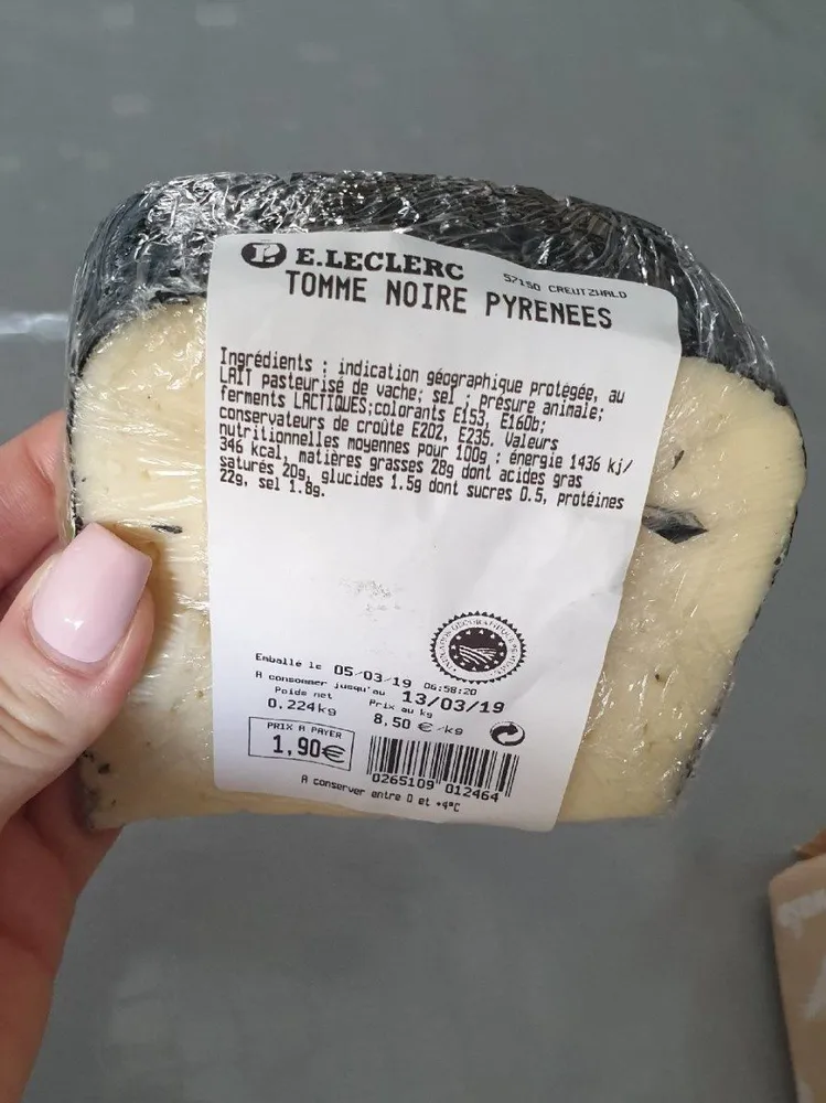 Tomme noire Pyrénées