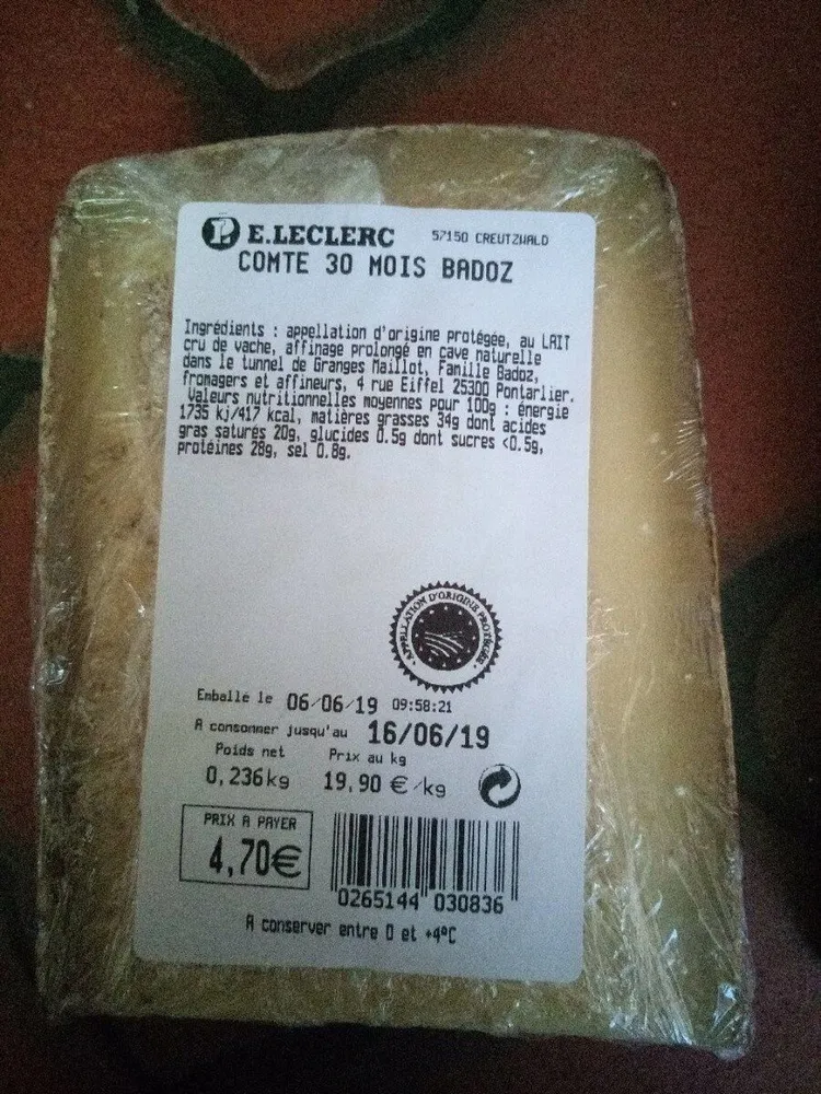 COMTE 30 MOIS BADOZ