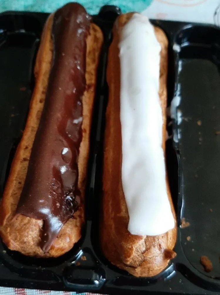 Eclair choco et vanille