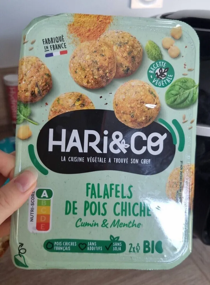 Falafels de pois chiche cumin&menthe