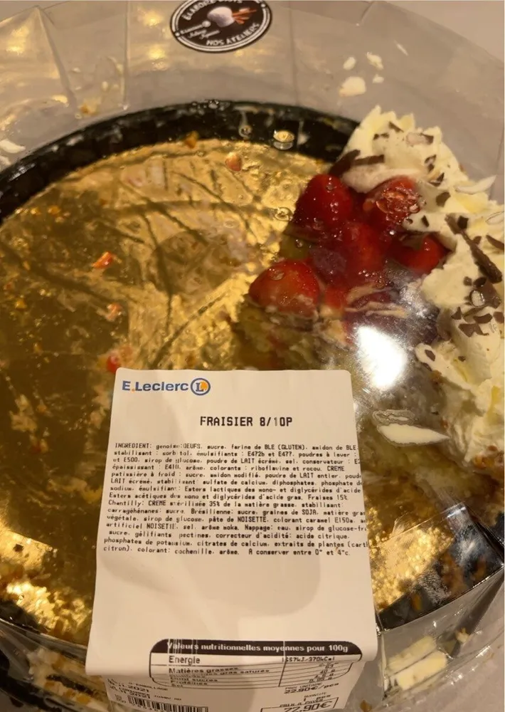 Fraisier 8/10p