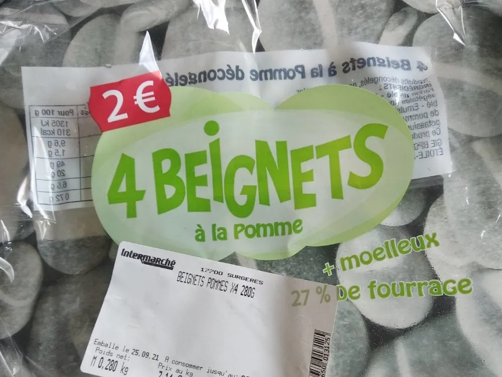 Beignets aux pommes