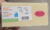 Medium cheddar cheese