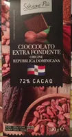 Cioccolato extra fondente Origine Repubblica Dominicana 72% cacao