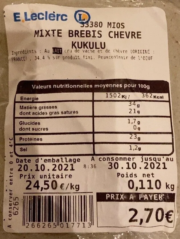 Mixte brebis chevre