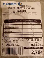 Mixte brebis chevre