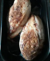 Filets de poulets rotis