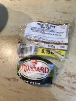 Poulet cuit  fumé sous film