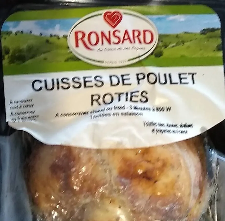 Cuisses de poulet rôties