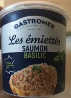 Les emiettes saumon basilic