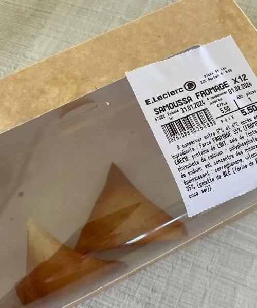 Samoussa fromage