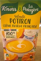 Velouté, potiron, crème fraîche