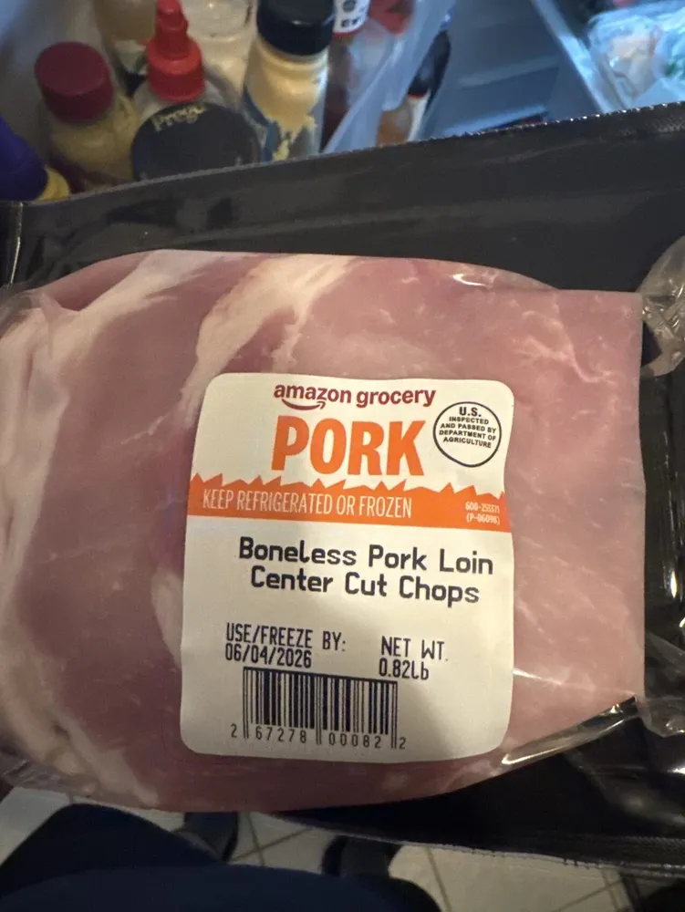 Boneless Pork Loin Center cut Chops