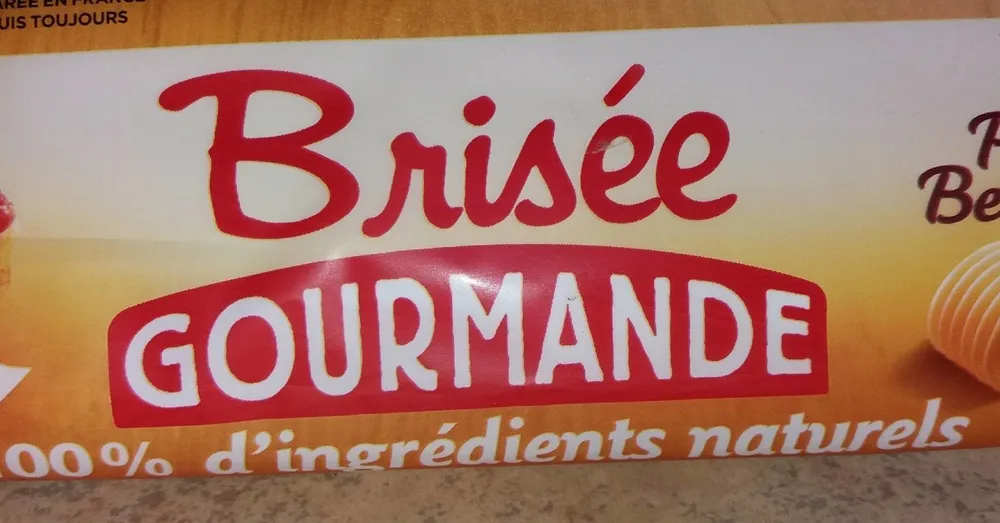 Brisée gourmande