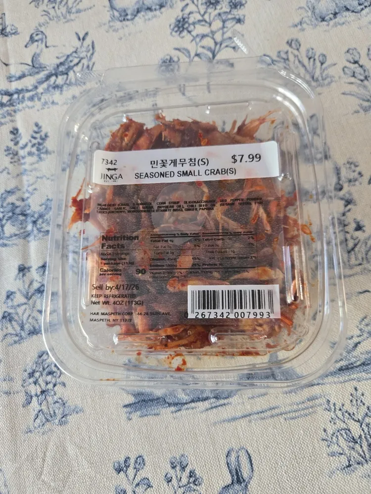 Seasoned Small Crabs