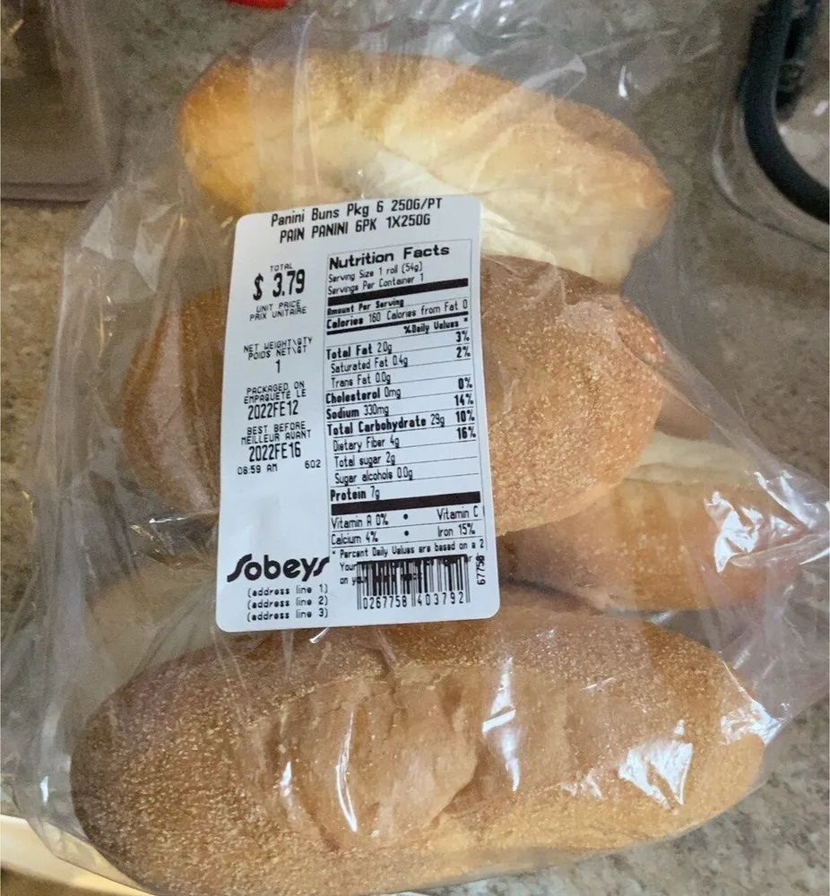 Pain panini