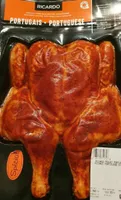 Poulet sans dos entier assaisonné portugais
