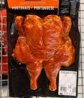Poulet crapaudine portuguais