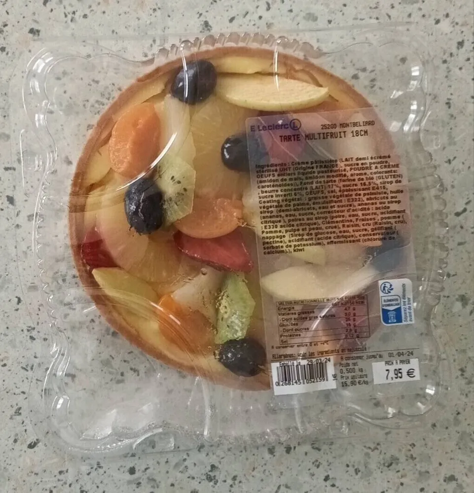 Tarte multifruits