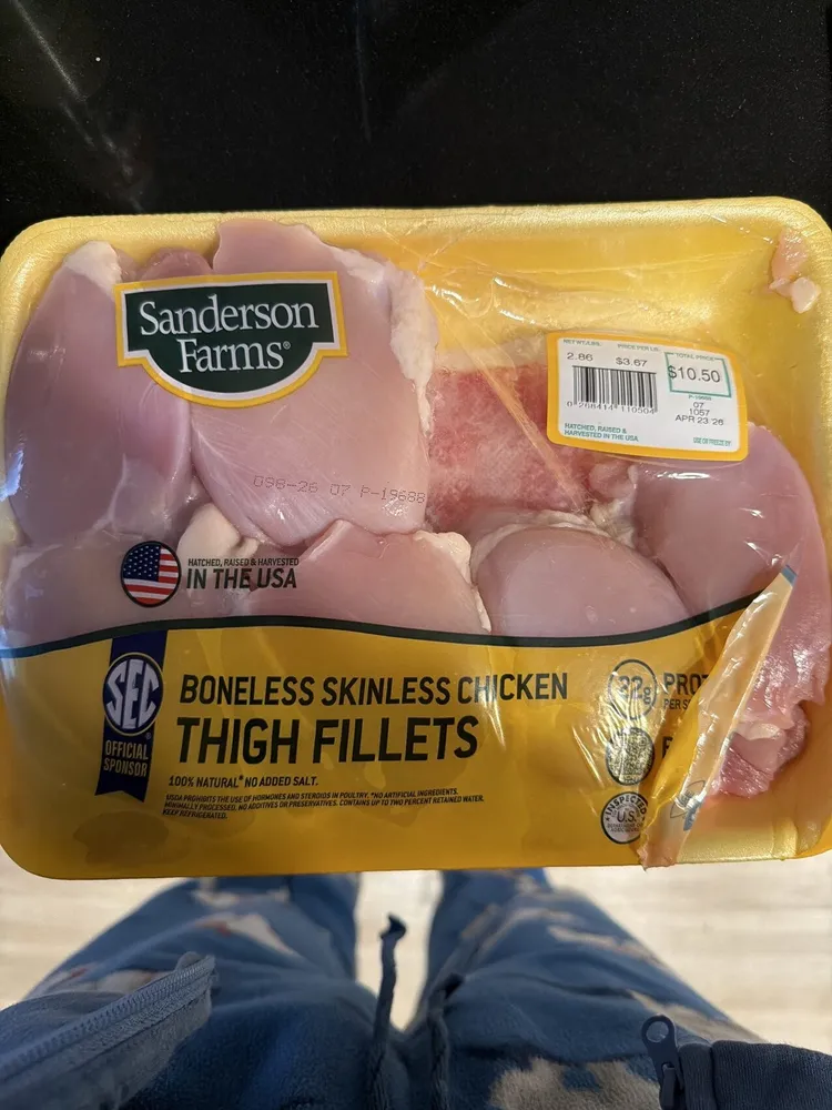 Boneless Skinless Chicken Thigh Fillets