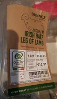 Irish Half Leg of Lamb