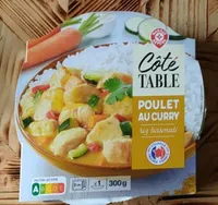 Poulet au curry Riz basmati