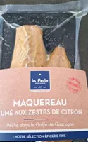 Maquereau fumé aux zestes de citron