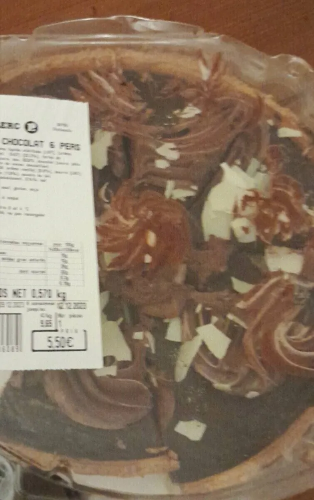Tarte au chocolat leclerc
