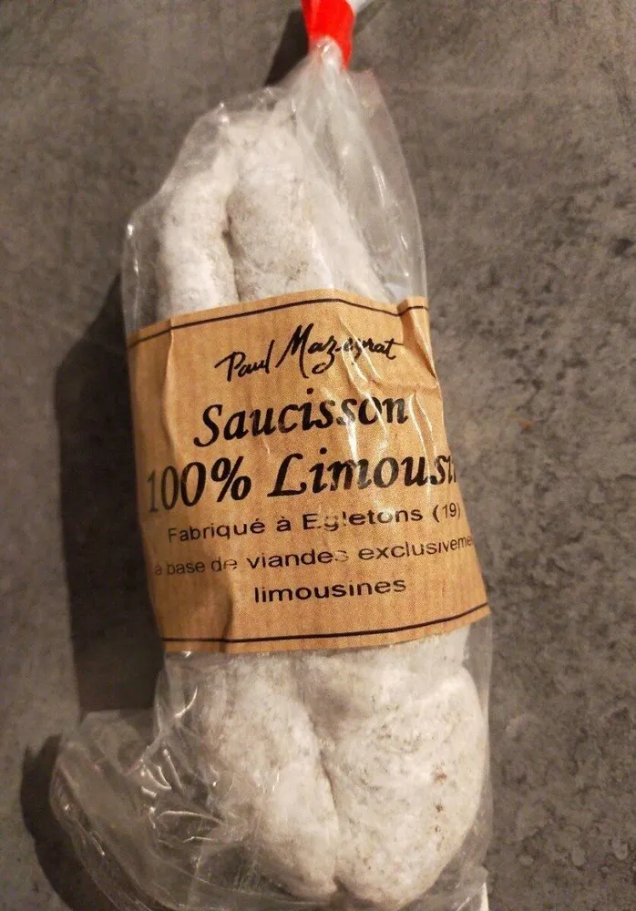 Saucisson 100% du Limousin