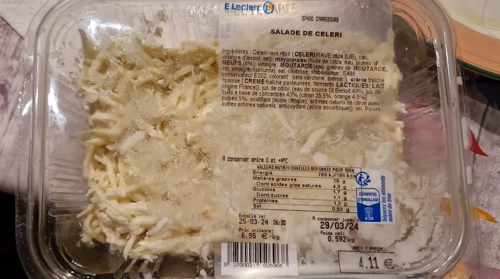 Salade de celeri