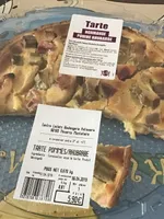 Tarte normande pomme rhubarbe
